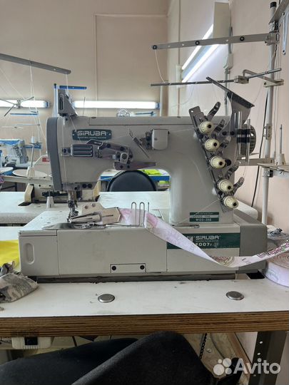Швейная машина siruba плоскошовка