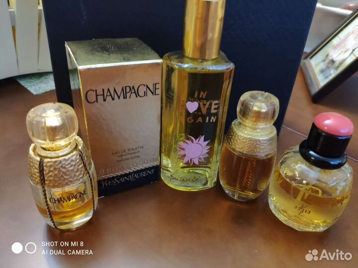 YSL, Estee Lauder, Lancome, Cacharel