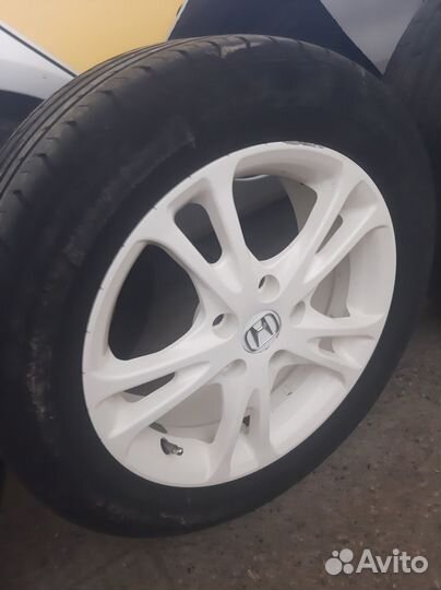 Резина на литых дисках Continental 205/55 R16