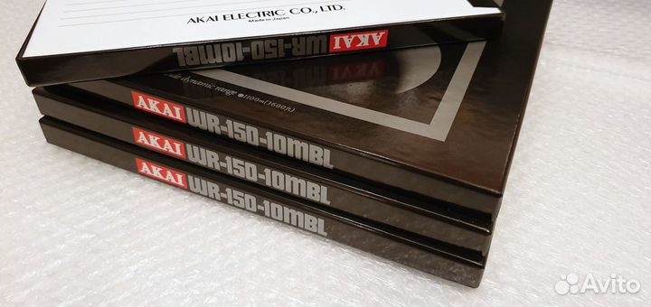 Новая коробка под 27 катушку akai WR-150-10MBL