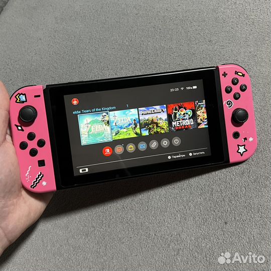 Nintendo Switch Rev.1 Прошивка 128Gb Custom
