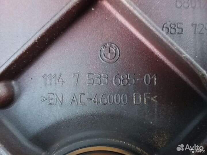 Крышка двигателя передняя N62 BMW X5 e53 e60 e65