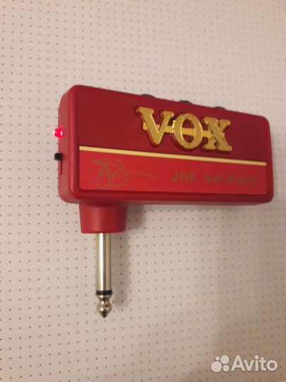 Портативный комбоусилитель Vox Amplug Joe Satriani