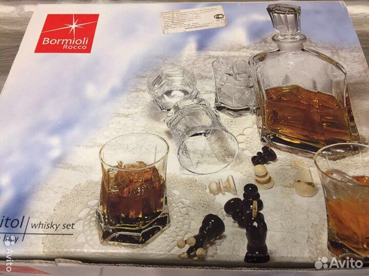 Набор для виски Bormioli rocco Графин и стаканы