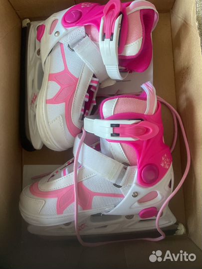 Коньки раздвижные rush action