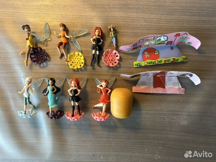 Игрушки из киндер сюрприз и ландрин