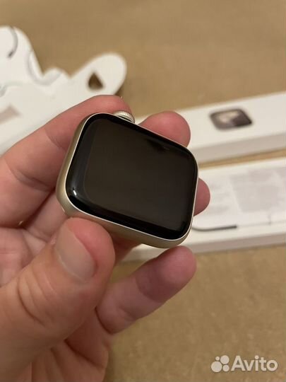 Часы Apple Watch Series 9 41 mm Starlight АКБ 100%