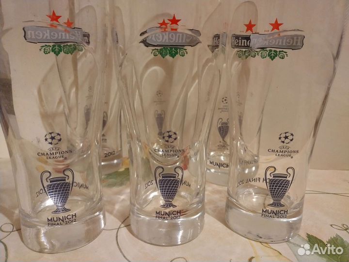 Бокалы Heineken 6 шт