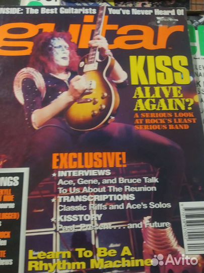 Журналы guitar, guitar player, living blues, spin