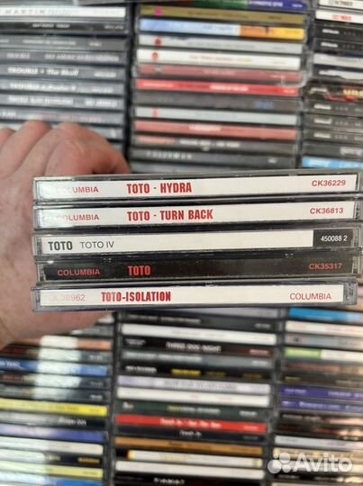 Музыкальные cd диски Toto