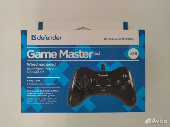 Геймпад джойстик Defender Game Master G2