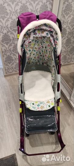 Санки коляска ника 7-2