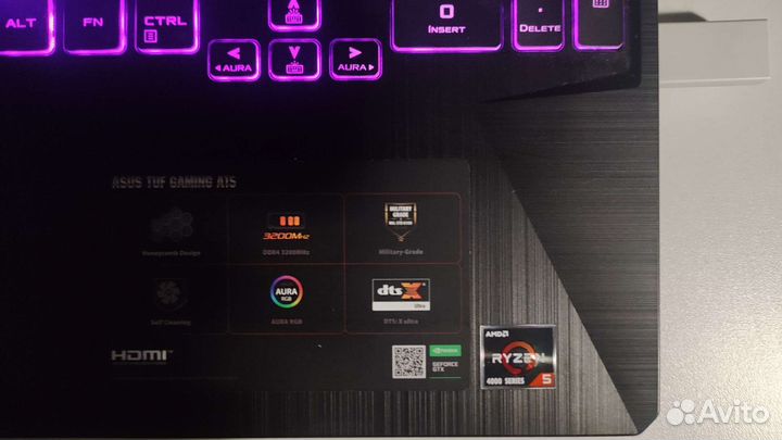 Игровой ноутбук asus a15