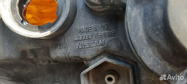 Фара на nissan almera