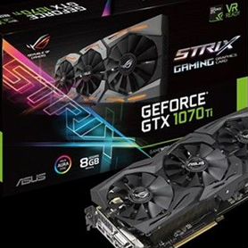 Продам Видеокарту. gtx 1070 ti rog strix