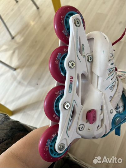 Роликовые коньки детские размер 28-31