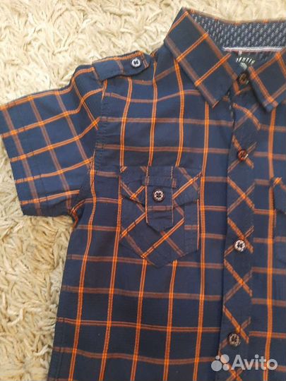 Рубашка для мальчика 116 122