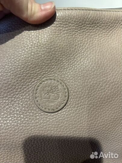 Сумка timberland кожаная