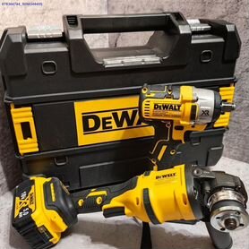 Набор DeWalt Болгарка ушм + Гайковерт (Арт.49008)