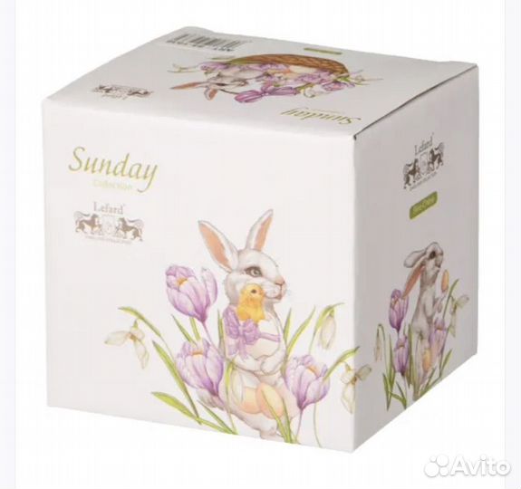 Фарфоровая кружка Lefard Sunday 380 мл