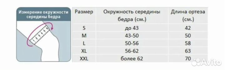 Ортез на коленный сустав orlett ks 601