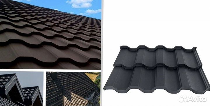 Металлочерепица квадратная