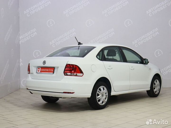 Volkswagen Polo 1.6 МТ, 2017, 103 000 км