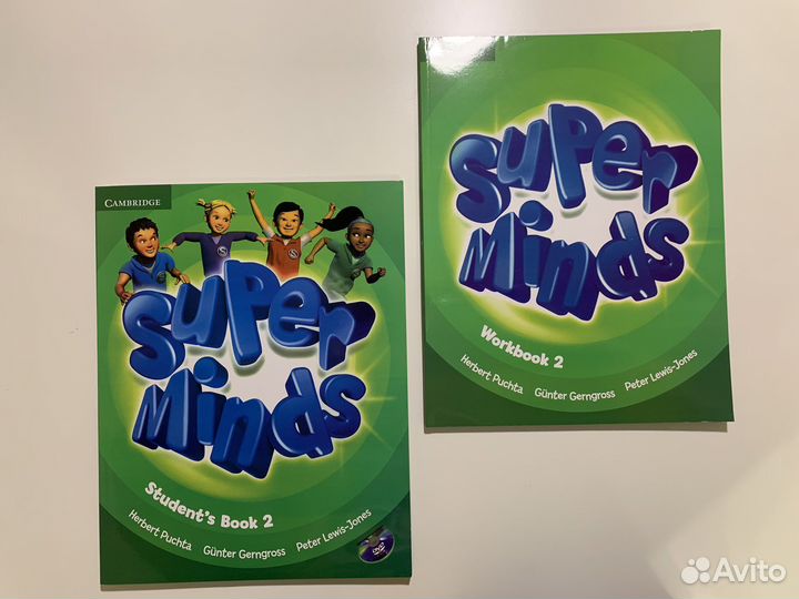 Super Minds 2, комплект новый