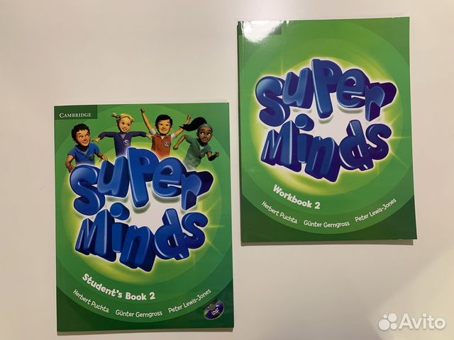 Super Minds 2, комплект новый