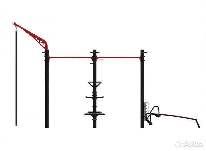 Уличный спортивный комплекс агt-st-046004