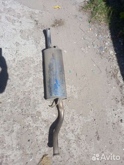 Глушитель задняя часть granta 2190