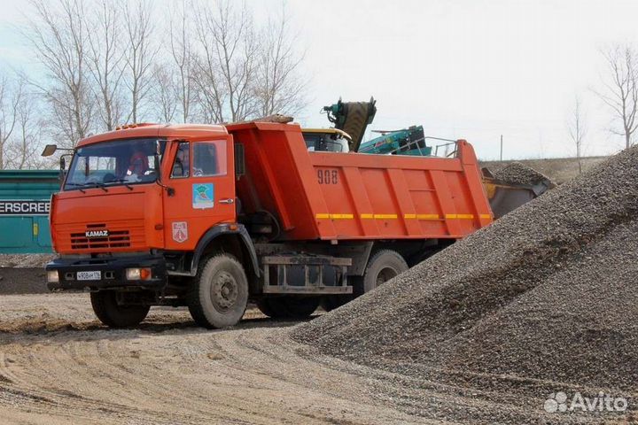 Щебень гравийный
