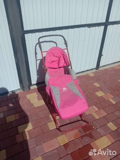 Коляска санки