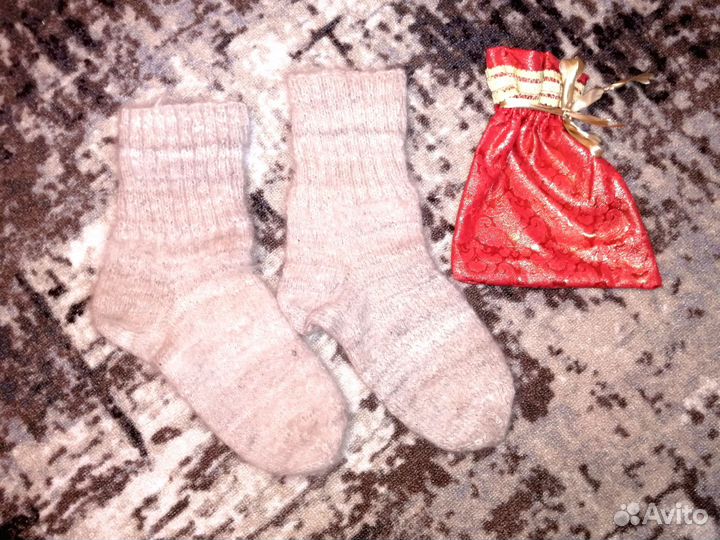 Носки из собачьей шерсти