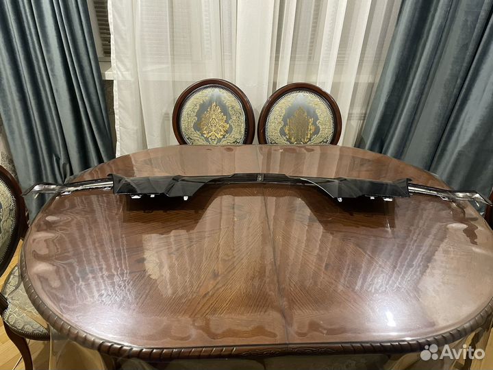 Накладка на задний бампер