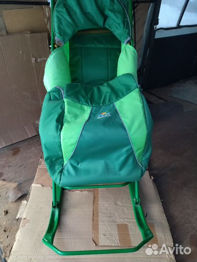 Санки коляска ника