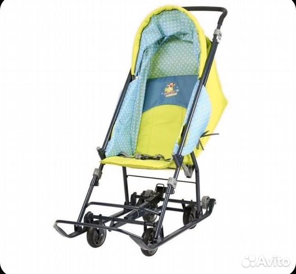 Коляска санки ника