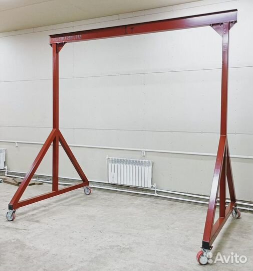 Мпу 1 т 3х3 м Мобильное перегрузочное устройство усиленной конструкции (кран козловой)