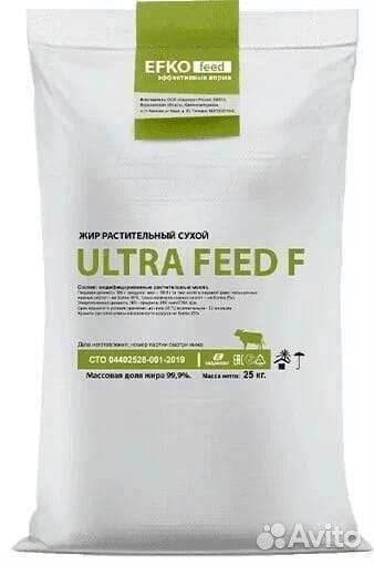 Защищенный жир ultra feed F, 25 кг