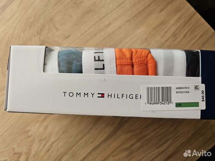 Оригинал Tommy Hilfiger L боксеры набор 3 шт