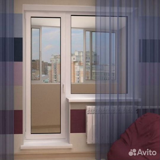 Пластиковые двери