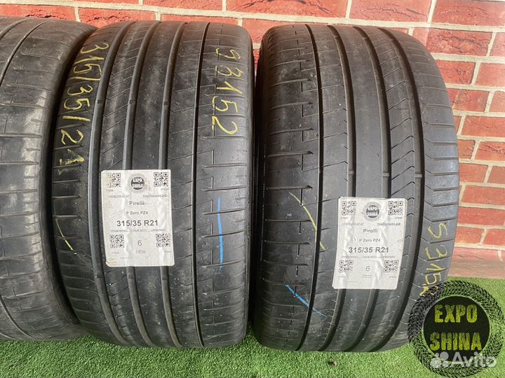 Pirelli P Zero PZ4 295/35 R21 и 315/35 R21 107Y