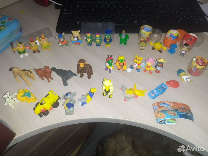 Коллекционные фигурки из яиц. Винни-Пух и другое