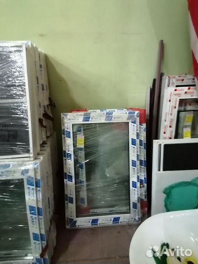 Окна 800х1200 мм пластиковые