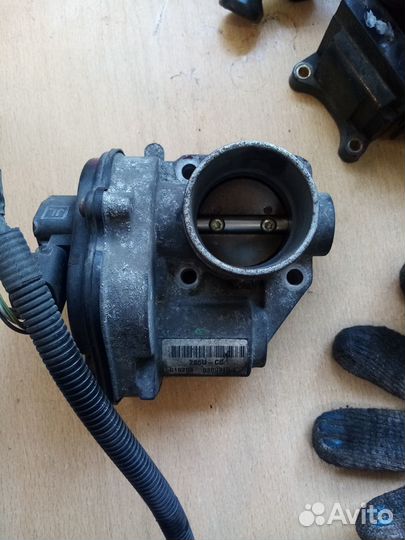 Дроссельная заслонка ford focus 2 1.4 1.6