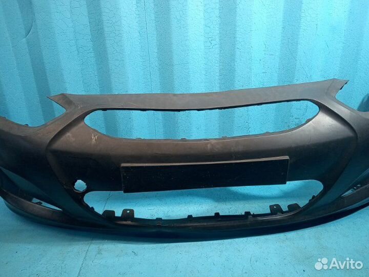 Бампер передний Хендай Солярис Hyundai Solaris