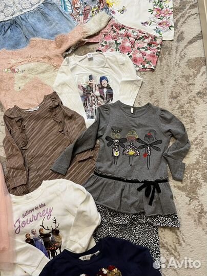 Пакет одежды на девочку 5-6 лет