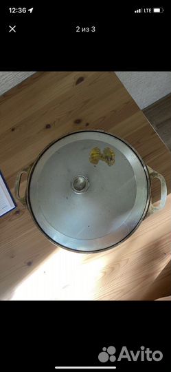 Чугунная сковорода и жаровня