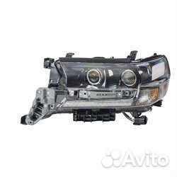 Фара левая Land Cruiser 200 Executive черная