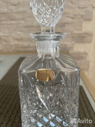 Графин хрустальный богемия